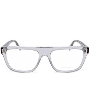 Ferragamo Square-Frame Glasses - White
