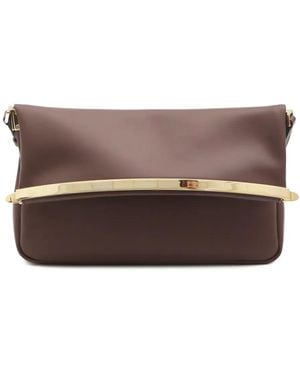 Tod's Magenta Flap バッグ S - ブラウン