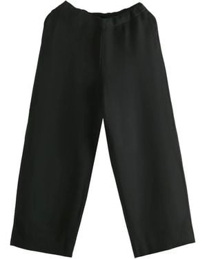 Omar Afridi Knitted Trousers - Black