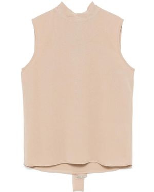 Peserico Bow-Fastening Top - Natural