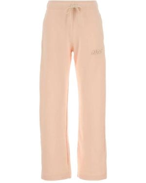 Autry Cotton track pants - Natur