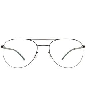 Mykita Niken Pilot-Frame Glasses - Black