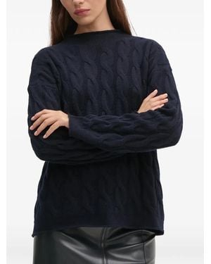 Benetton Cable-Knit Sweater - Blue