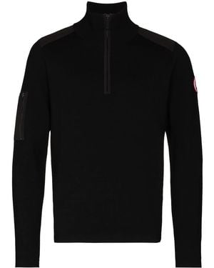 Canada Goose Sweat Stormont À Col Zippé - Noir
