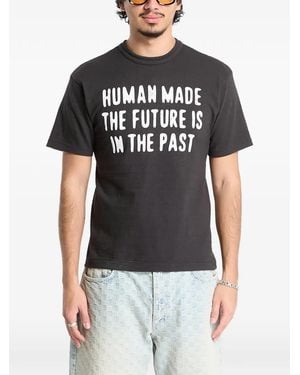 Human Made T-Shirt mit grafischem Print - Schwarz