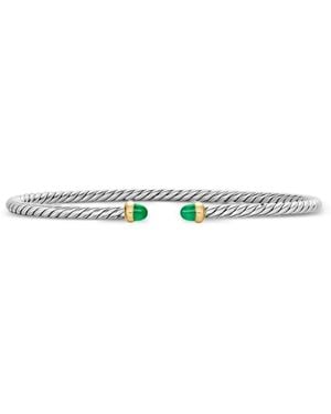 David Yurman Kleine Cable Flex Armband - Wit