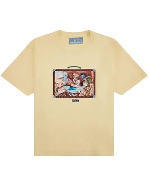 Kidsuper Trunk T-Shirt Mit Grafischem Print - Natur