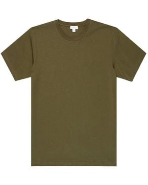 Sunspel Riviera Crew-Neck T-Shirt - Green