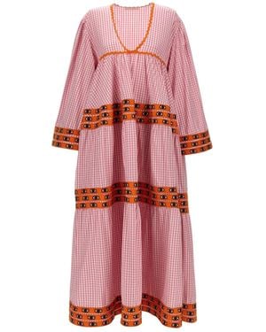 FLORA SARDALOS Ydra Maxi Dress - Red
