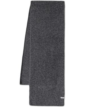 Marc O' Polo Logo-Patch Scarf - Grey