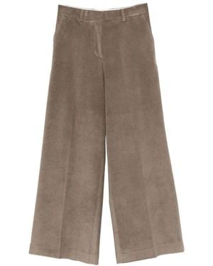 Officine Generale コーデュロイ ワイドパンツ - グレー