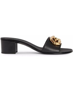 Giuseppe Zanotti Lyra Zali サンダル - ブラック