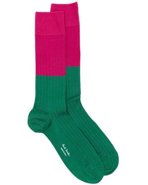 Paul Smith Calzini Candles A Coste - Verde