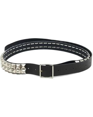 Undercover Stud-Embellished Belt - Black