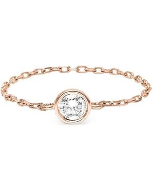 Djula Anillo Magic Touch Con Diamante - Blanco
