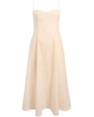KHAITE Isabella Dress - Natural