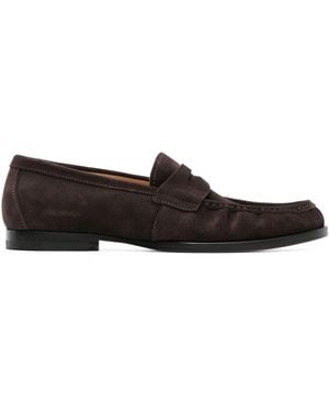 SCAROSSO Fred Loafer Aus Wildleder - Schwarz