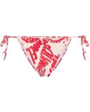 DSquared² Bragas de bikini con tira lazada - Rosa