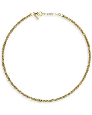 Desmo Spring Twist Necklace - Metallic