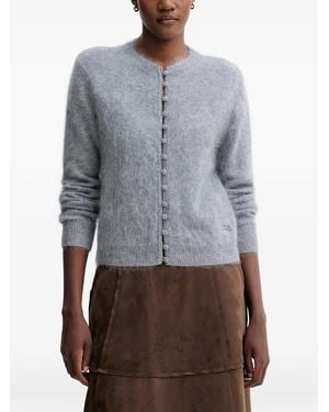 Rag & Bone Jada Buttoned Cardigan - Grey