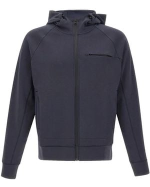 Blauer Shaw Raglan-Sleeve Hoodie - Blue