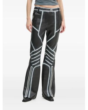 Stand Studio Zip-Detail Pants - Black