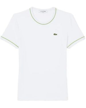 Lacoste Round Neck T-Shirt - White