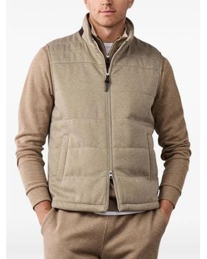 Hackett Gilet Trapuntato - Marrone