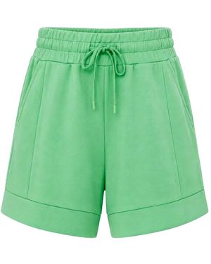 Varley Atrium Drawstring-Waist Shorts - Green