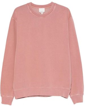 A.P.C. Felpa Con Stampa Logo - Rosa