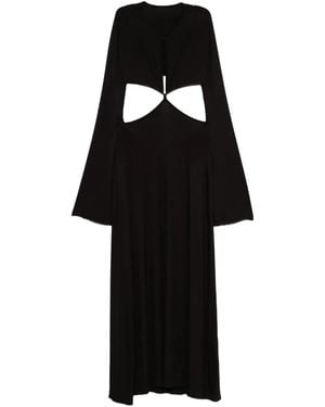 Axel 113 Sunset Cut-Out Maxi Dress - Black