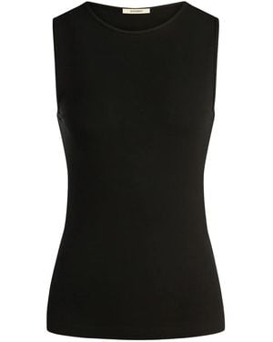 12 STOREEZ Sleeveless Tank Top - Black
