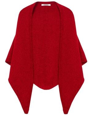 Cordera Knitted Scarf - Red