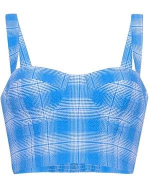 Cara Cara Claudine Top - Blue
