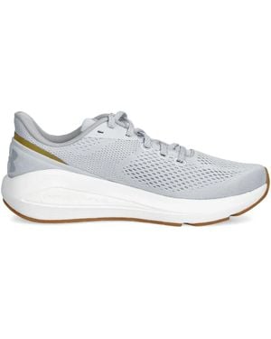 Under Armour Perforated-Detail Sneakers - White
