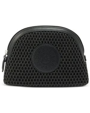 KARL LAGERFELD K/Circle Mesh Vanity Case - Black