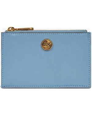 Etro Pegaso 財布 - ブルー