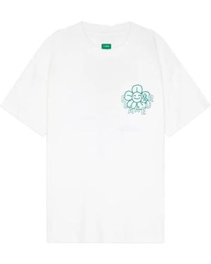 flâneur Flower T-Shirt - White