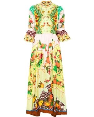 ALÉMAIS Lemonis Maxi Dress - Yellow