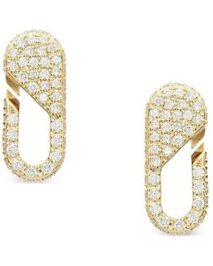 Bizzotto Gioielli 18K Diamond Link Earrings - Metallic