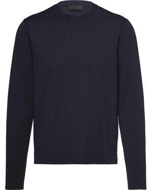 Prada プラダ ロングtシャツ - ブルー
