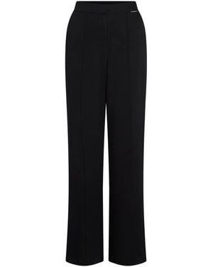 Karl Lagerfeld Straight Broek - Zwart