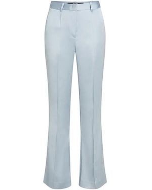 Karl Lagerfeld Satijnen Pantalon - Blauw