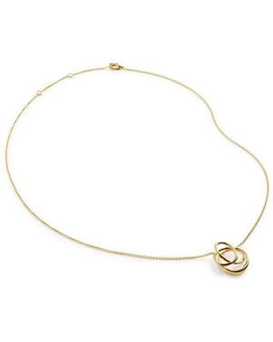 Monica Vinader Nura Wrap Necklace - White