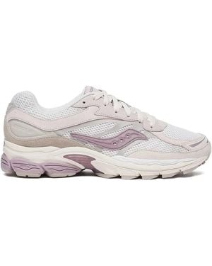 Saucony ProGrid Omni 9 Premium "Light Grey Lilac" Sneakers - Weiß