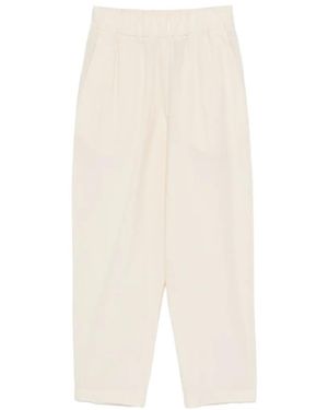 Barena Elasticated Trousers - White