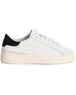 Date Sonica Perforated Paneled Sneakers - White