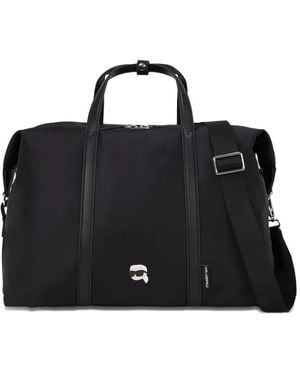 Karl Lagerfeld Borsone Ikon - Nero