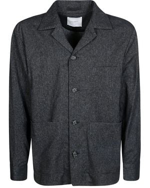 Paolo Pecora Single-Breasted Blazer - Black