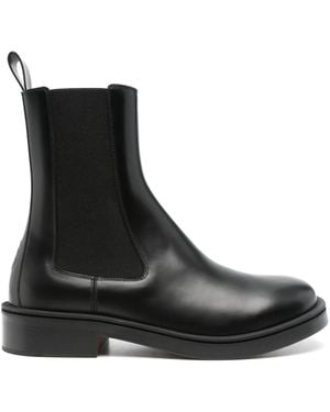 Alexander McQueen Leather Boots - Black